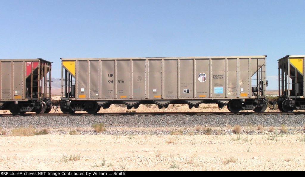 WB Unit Loaded Open Hooper Frt at Erie NV W-MdTrnSv-pshrs -114